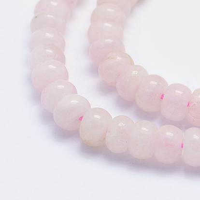 Chapelets de perles morganite naturelles  , rondelle