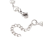 304 Stainless Steel Heart Chain Necklace for Women