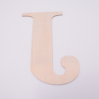 Forma de madera sin terminar, personalizable, carta