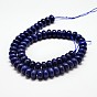 Natural Lapis Lazuli Bead Strands, Rondelle, Dyed