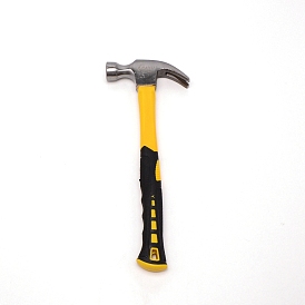 Steel Claw Hammer, Straight Rip Claw Hammer, with Plastiorcoated Handle