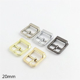 Zinc Alloy Buckle Adjuster, Metal Roller Buckles Belts Hardware Pin Buckle, for Luggage Belt Craft DIY Accessories