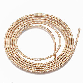 Steel Memory Wire, for Collar Necklace Making, Long-Lasting Plated, Necklace Wire