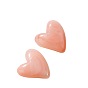 Opaque Resin Cabochons, Imitation Agate, Heart