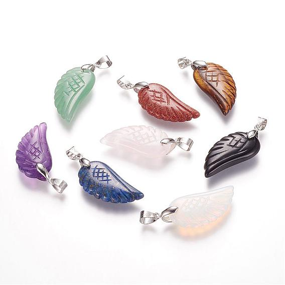 Gemstone Pendants, Wing