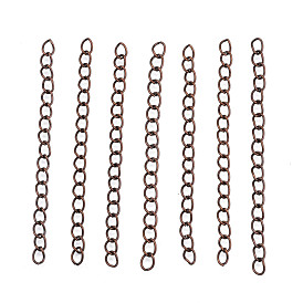 Iron Chain Extender, Curb Chains, Nickel Free