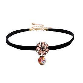 Креативное керамическое ожерелье для женщин - элегантная цепочка-колье на шею