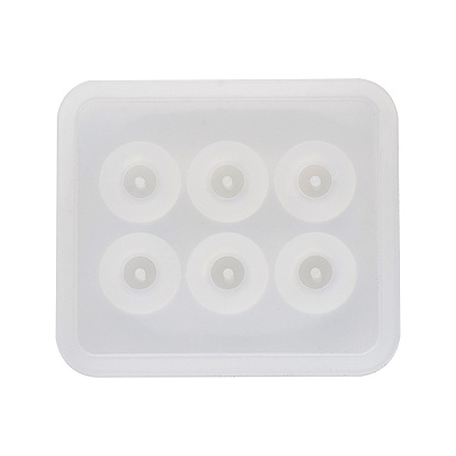 Beads Silicone Molds, Resin Casting Molds, For UV Resin, Epoxy Resin Jewelry Making, Round