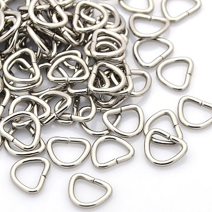 304 Stainless Steel Triangle Rings, Buckle Clasps, For Webbing, Strapping Bags, Garment Accessories