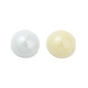 Opaque Glass Cabochons, Half Round