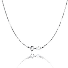 Pendentif fermoir à ressort minimaliste 45 chaîne de clavicule en métal de cm pour accessoires pour femmes