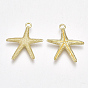 Alloy Pendants, Starfish/Sea Stars