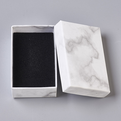 Boîtes à bijoux en carton, rectangle