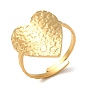 304 палец кольца из нержавеющей стали, кольцо в форме сердца для женщин, золотые