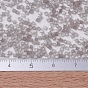 Cuentas de miyuki delica, cilindro, granos de la semilla japonés, 11/0, seda acristalada