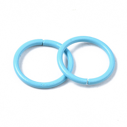Spray Painted Iron Linking Rings, Quick Link Connectors, Ring