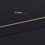 Benecreat 3 hebras alambre artesanal de cobre, larga duración plateado, redondo trenzado