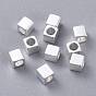 201 Stainless Steel Beads, Square