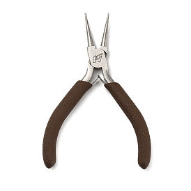 Steel Jewelry Pliers, Round Nose Pliers, with Plastic Handle