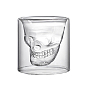Хэллоуин чашка с черепом из высокого боросиликатного стекла, кружка с двойными стенками, для кофе, чай, винные украшения для дома подарок на день рождения