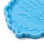 Palm/Eye/Moon Phase/Snowflake DIY Pendant Silicone Molds, Resin Casting Molds, for UV Resin, Epoxy Resin Jewelry Making