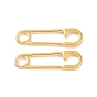 Placage ionique (ip) 304 pendentifs en acier inoxydable, charmes de trombone