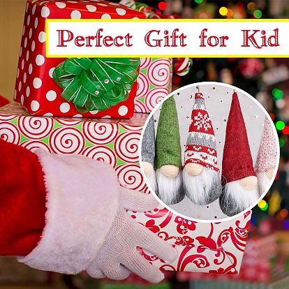 2 Sets 2 Style Cloth Christmas Doll Pendant Decorations
