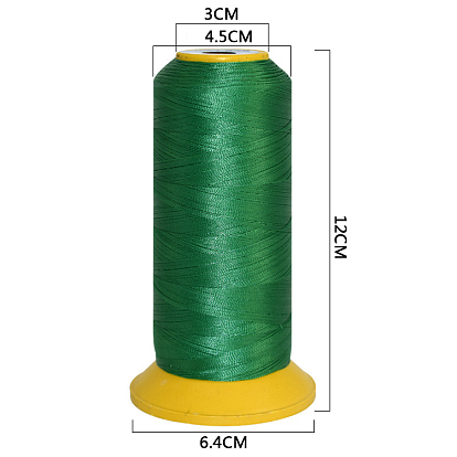 150D/2 Machine Embroidery Thread, Nylon Sewing Thread, Elastic Thread