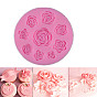 Food Grade Silicone Molds, Fondant Molds, for DIY Cake Decoration, Chocolate, Candy, UV Resin & Epoxy Resin Jewelry Making, Rose