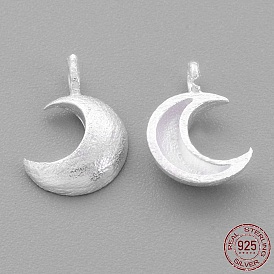 925 Sterling Silver Charms, Moon