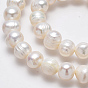 Natural Cultured Freshwater Pearl Beads Strands, Potato