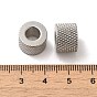 304 Stainless Steel Beads, Column, 12x9mm, Hole: 6mm
