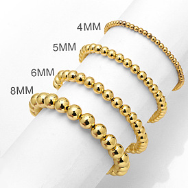 Minimalist Fashion Beaded Elastic Bracelet for Men and Women - BRK39