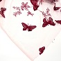 3 tela de encaje con bordado de mariposas d, para accesorios de ropa de bricolaje