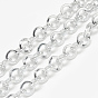 Aluminum Rolo Chains, Belcher Chains, Unwelded, Flat Ring