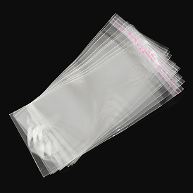 Opp sacs de cellophane, rectangle, 15.5x7 cm, trou: 8 mm, épaisseur unilatérale: 0.035 mm, mesure intérieure: 10x7 cm