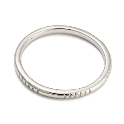 Латунные кольца для обшивки стойки, долговечный, текстурированное штабелируемое тонкое кольцо для женщин