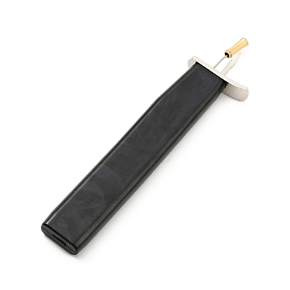 Бисерные узловязатели из оцинкованной стали, инструмент для завязывания шнура, с пластиковой ручкой
