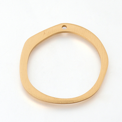Eco-Friendly Aluminium Pendants, Laser Cut Pendants, Ring
