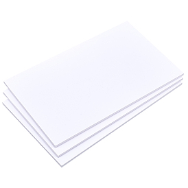 Olycraft  PVC Foam Boards, Poster Board, for Crafts, Modelling, Art, Display, School Projects, Rectangle