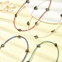 Natural Shell Nugget & Glass Seed Beaded Necklaces