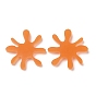 Cabochons acryliques translucides, pour les accessoires de boucle d'oreille de bricolage, fleur