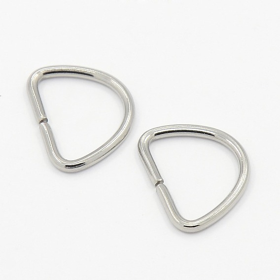 304 Stainless Steel Triangle Rings, Buckle Clasps, For Webbing, Strapping Bags, Garment Accessories