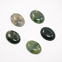 Mixed Oval Shape Natural Agate Cabochons, Dyed, 20x15x5mm