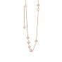 SHEGRACE Titanium Steel Necklaces, with Cable Chains, Heart