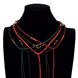 Nylon Cord Necklace Making