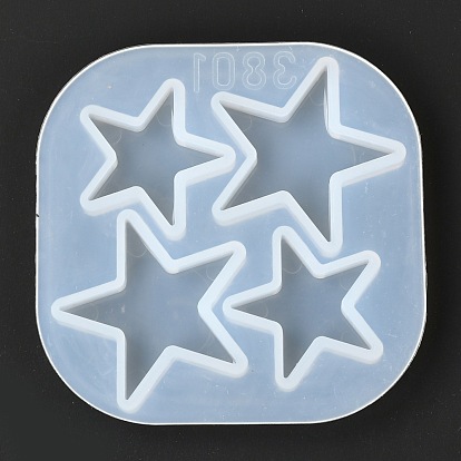 Moldes de silicona estrella, moldes de resina, para resina uv, fabricación de joyas de resina epoxi