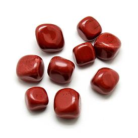 Perlas de jaspe rojo naturales, piedra caída, piedras curativas para el equilibrio de chakras, terapia con cristales, meditación, reiki, pepitas, ningún agujero