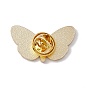 Эмалированная булавка в виде бабочки, брошь из сплава легкого золота для рюкзака с одеждой