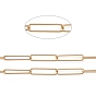304 chaînes de trombones en acier inoxydable, chaînes de câble allongées étirées, non soudée, avec bobine